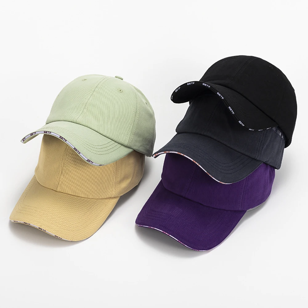 FS Green Purple Baseball Caps Curved Dome Cotton Twill Outdoor Sport Sun Visor Hat For Men Women Streetwear Hip Hop Snapback Cap |