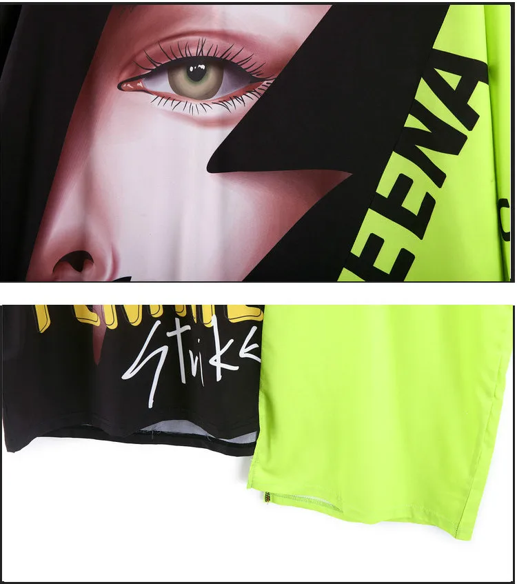 Women's T-Shirts 2020 Hip Hop 3D Print Hip Hop Rock Woman Basic T-shirt Fashion Long Tee Short Sleeve Loose Couple Casual
Women's T-Shirts 2020 Hip Hop 3D Print Hip Hop Rock Woman Basic T-shirt Fashion Long Tee Short Sleeve Loose Couple Casual