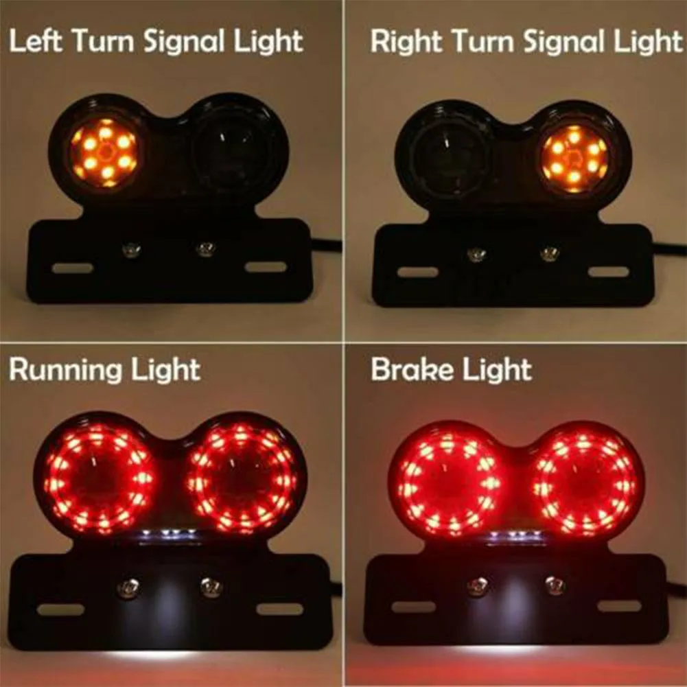 Motorcycle LED Turn Signals Brake Light License Plate Integrated Tail Light Modified Tail Lamp Street Moto General Lamp
Motorcycle LED Turn Signals Brake Light License Plate Integrated Tail Light Modified Tail Lamp Street Moto General Lamp