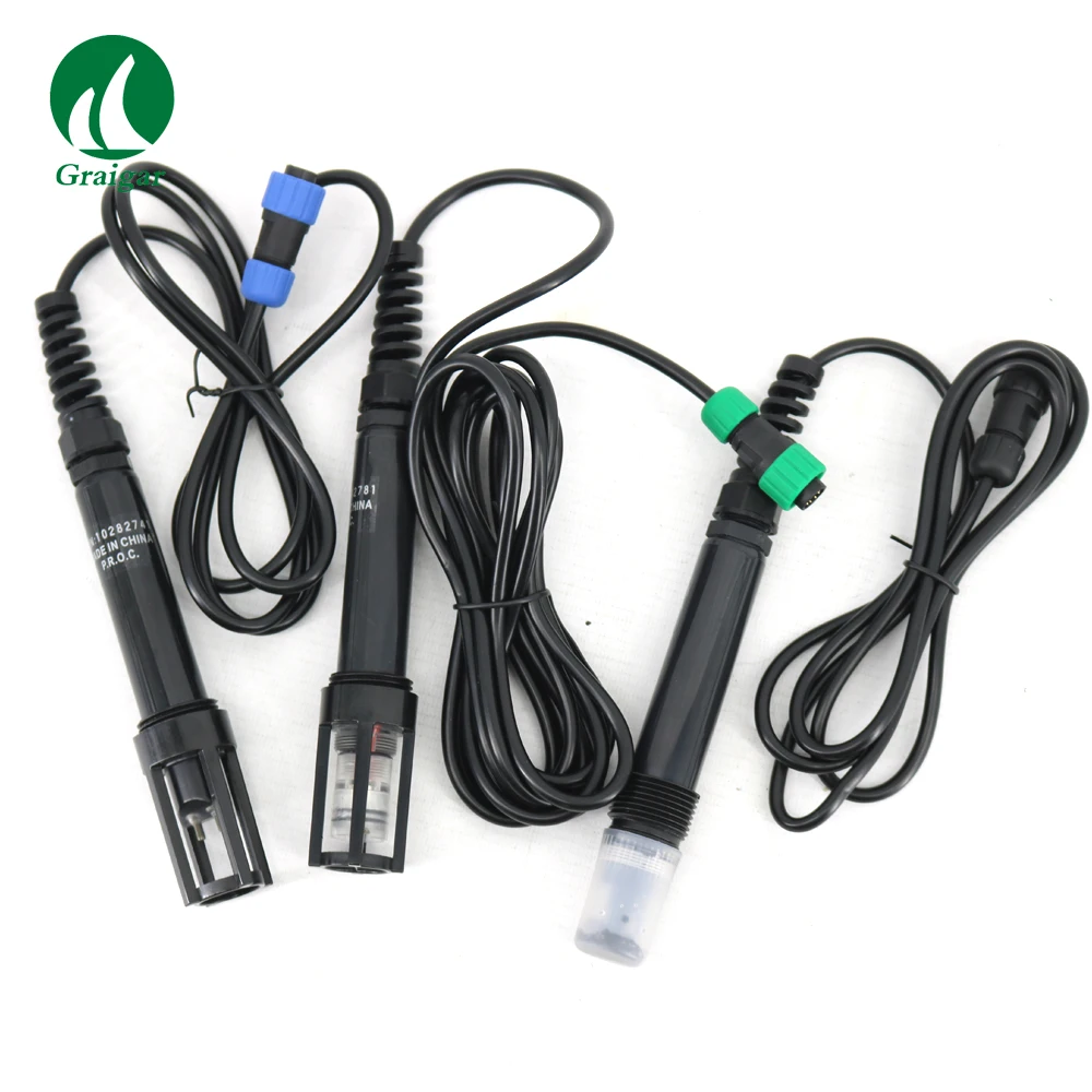 A set of Probes used for AZ86031 Include Three Difficult Probes PH, TDS, DO Probe
A set of Probes used for AZ86031 Include Three Difficult Probes PH, TDS, DO Probe