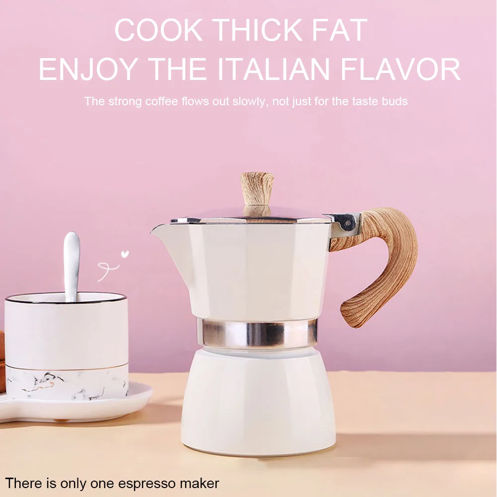 Home Tea Multifunction Easy Clean Travel Portable Aluminum Coffee Stovetop Espresso Maker Kitchen Mocha Pot European Style
Home Tea Multifunction Easy Clean Travel Portable Aluminum Coffee Stovetop Espresso Maker Kitchen Mocha Pot European Style