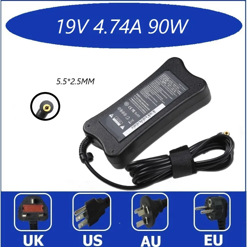 Блок питания для ноутбука Lenovo G530 G550 U350 U450 U450p Y550, 90 Вт, 19 в, 2,5 А, 5,5 * мм
Блок питания для ноутбука Lenovo G530 G550 U350 U450 U450p Y550, 90 Вт, 19 в, 2,5 А, 5,5 * мм