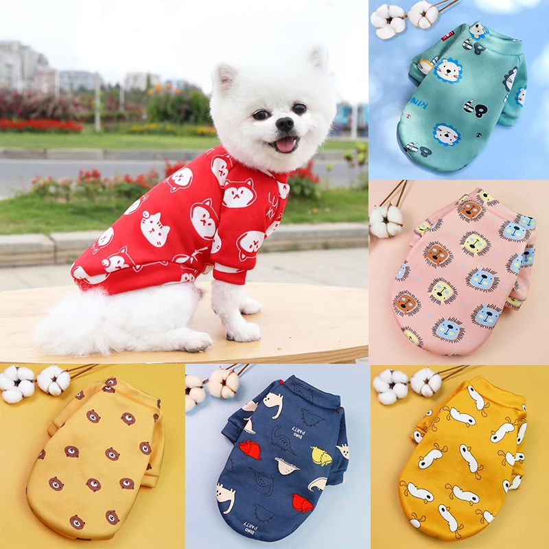 Cute Print Small Dog Hoodie Coat Winter Warm Pet Clothes for Chihuahua Shih Tzu Sweatshirt Puppy Cat Pullover Dogs Pets Clothing
Cute Print Small Dog Hoodie Coat Winter Warm Pet Clothes for Chihuahua Shih Tzu Sweatshirt Puppy Cat Pullover Dogs Pets Clothing