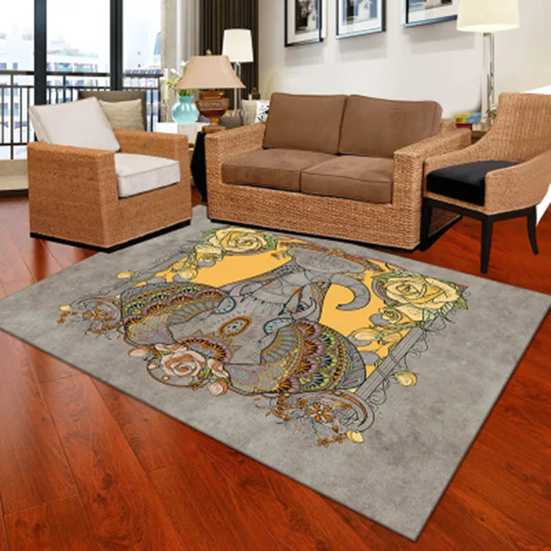 Bohemian Ethnic Style Carpet Washable Short Velvet Household Rectangle Carpets Modern Countryside Coffee Mat Simple Table Floor
Bohemian Ethnic Style Carpet Washable Short Velvet Household Rectangle Carpets Modern Countryside Coffee Mat Simple Table Floor