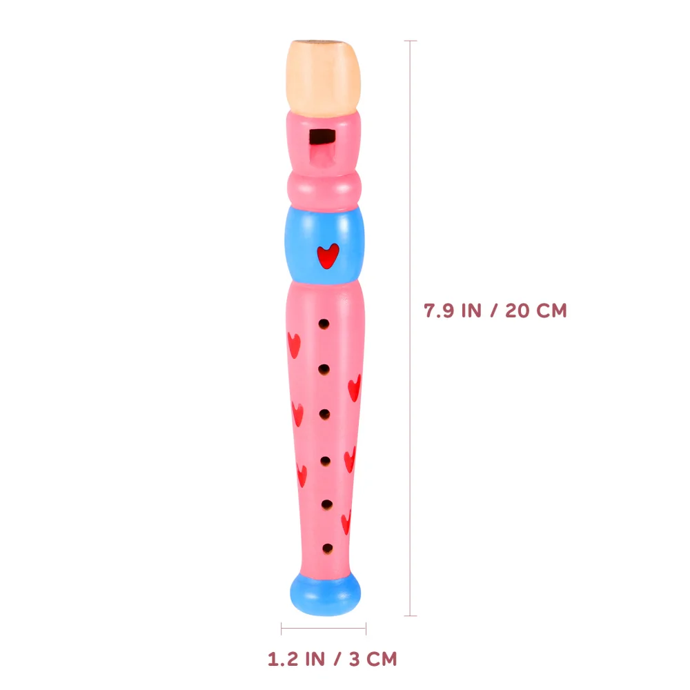 Toyvian Wooden Recorder 6 Holes Flute Piccolo Children Musical Instrument Educational
Toyvian Wooden Recorder 6 Holes Flute Piccolo Children Musical Instrument Educational