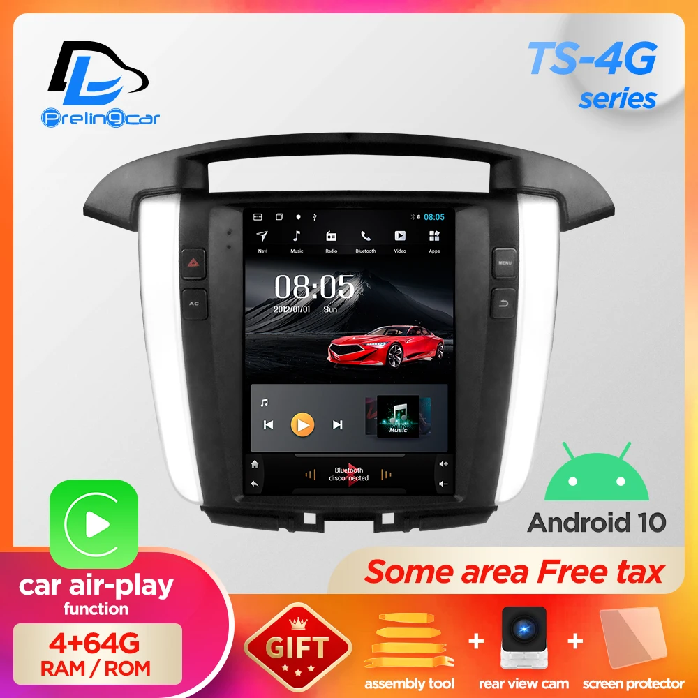 64G ROM вертикальный экран android 10 0 Автомобильный gps мультимедийный видеоплеер на