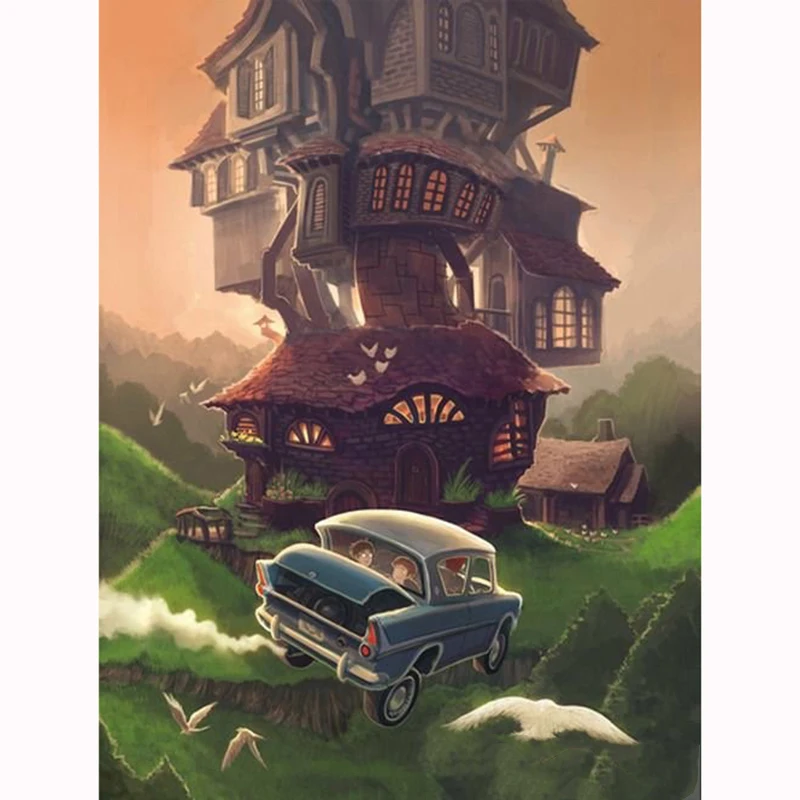 Full Square/Round Drill 5D DIY Diamond Painting "Car house" 3D Diamond Embroidery Cross Stitch Home Decor
Full Square/Round Drill 5D DIY Diamond Painting "Car house" 3D Diamond Embroidery Cross Stitch Home Decor