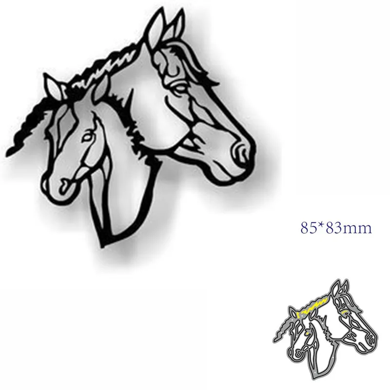 Metal Cutting Dies Cut Mold Animal horse Decoration Scrapbook Paper Craft Knife Mould Blade Punch Stencils
Metal Cutting Dies Cut Mold Animal horse Decoration Scrapbook Paper Craft Knife Mould Blade Punch Stencils