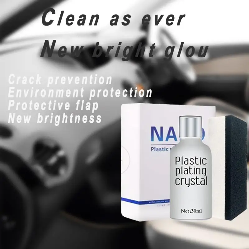 30ml Car Wash Maintenance Car Plastic Plating Refurbishing Agent Automotive Coating Polishing Cleaning Agent Curing
30ml Car Wash Maintenance Car Plastic Plating Refurbishing Agent Automotive Coating Polishing Cleaning Agent Curing
