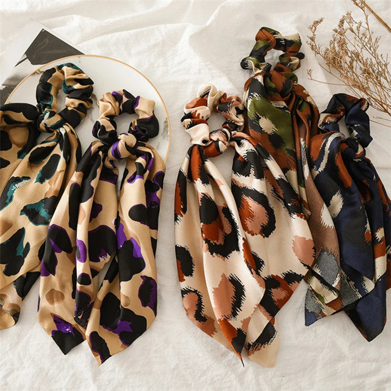Hot Leopard Women Hair Bow Streamers Girls Hair Accessories Hair Ribbon Tassels Hair Rope Fashion Snake Print Women Hairband
Hot Leopard Women Hair Bow Streamers Girls Hair Accessories Hair Ribbon Tassels Hair Rope Fashion Snake Print Women Hairband