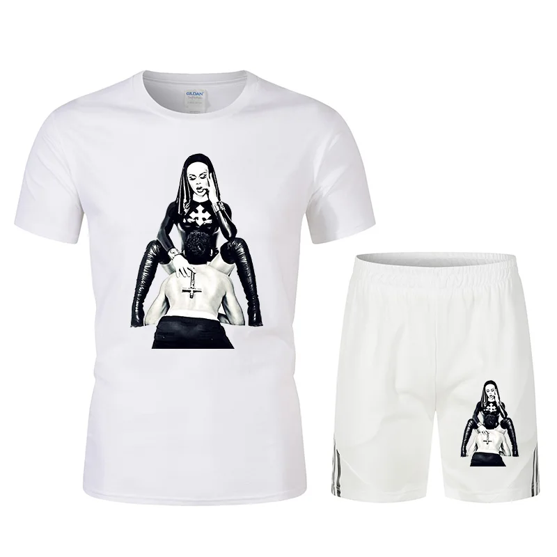 Men's casual sports T-shirt + shorts suit 2 summer running sportswear men's sports shirt sports suit gym jogging clothes quick-d
Men's casual sports T-shirt + shorts suit 2 summer running sportswear men's sports shirt sports suit gym jogging clothes quick-d
