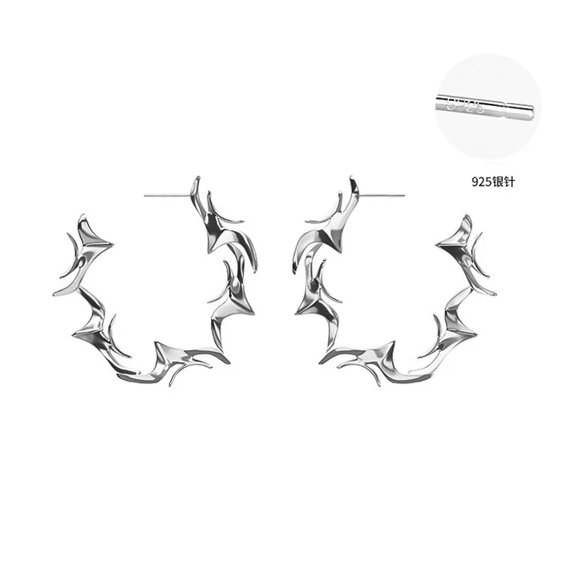 Exaggerated Irregular Geometric Hoop Earrings C-shaped Ear Studs Fashion Accessories High-quality Jewelry for Women Party Gifts
Exaggerated Irregular Geometric Hoop Earrings C-shaped Ear Studs Fashion Accessories High-quality Jewelry for Women Party Gifts