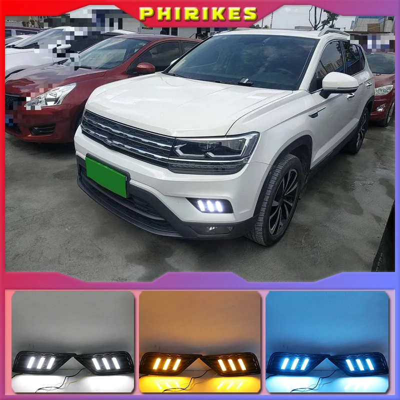 1 пара противотуманных фар для Volkswagen VW Tharu 2019 с желтым указателем поворота, ночные синие светодиодные дневные ходовые огни, дневсветильник s
1 пара противотуманных фар для Volkswagen VW Tharu 2019 с желтым указателем поворота, ночные синие светодиодные дневные ходовые огни, дневсветильник s