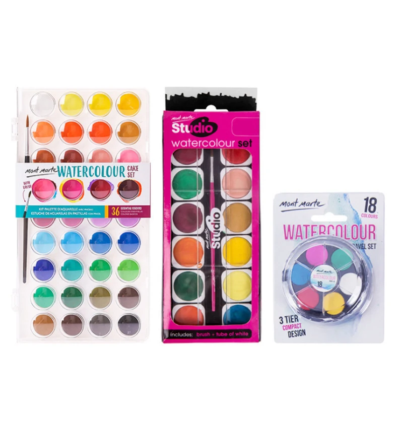 18/24/36 Colors Solid Watercolor Paint, Painting Water-soluble Children's Solid Powder Powder Paint Set, Children's Paint
18/24/36 Colors Solid Watercolor Paint, Painting Water-soluble Children's Solid Powder Powder Paint Set, Children's Paint