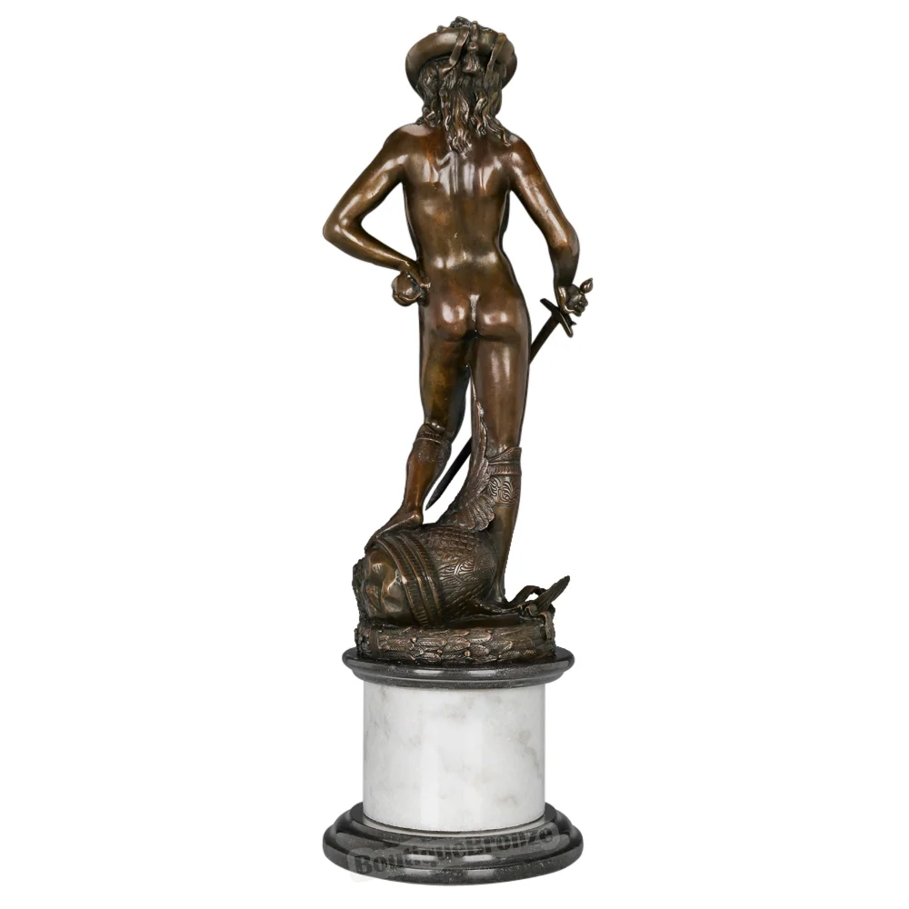 Large David with the Sword Statue by Famous Sculptor Donatello Replica Classical Sculpture Art Collectible Figurine Decoration
Large David with the Sword Statue by Famous Sculptor Donatello Replica Classical Sculpture Art Collectible Figurine Decoration