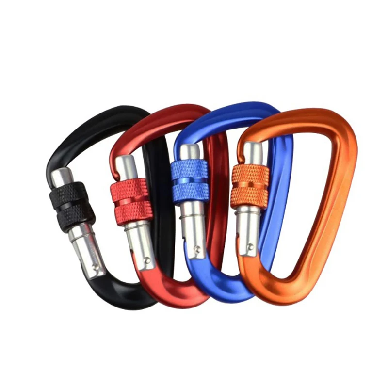 12KN Climbing Carabiner D Shape Quickdraws Climbing Buckle Locks Safety Lock Aviation aluminum climbing buckle
12KN Climbing Carabiner D Shape Quickdraws Climbing Buckle Locks Safety Lock Aviation aluminum climbing buckle