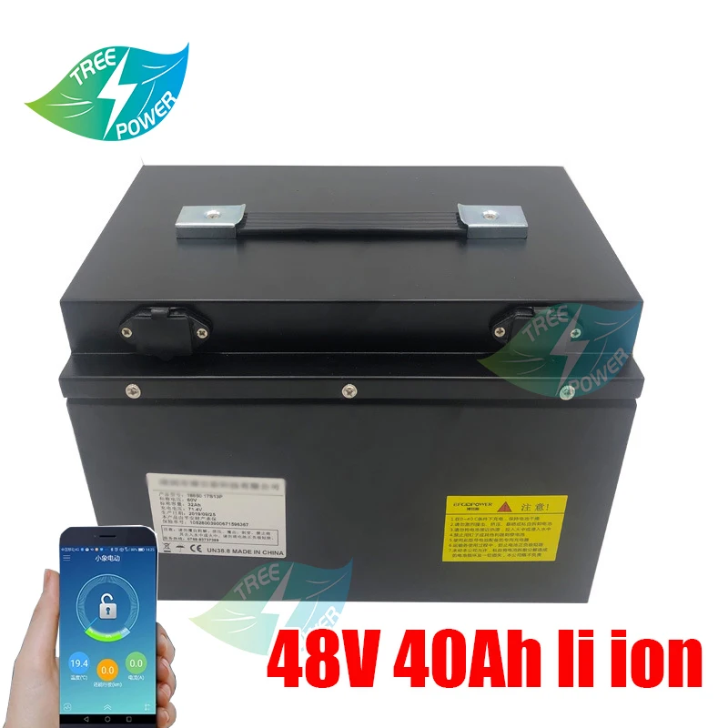 Литий-ионный аккумулятор 48 в 40 Ач, литий-ионный аккумулятор 48 в BMS 13S для скутера, велосипеда, светильник рыбалки с зарядным устройством 5 а 1500 ...
Литий-ионный аккумулятор 48 в 40 Ач, литий-ионный аккумулятор 48 в BMS 13S для скутера, велосипеда, светильник рыбалки с зарядным устройством 5 а 1500 ...