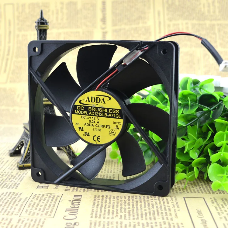 Taiwan Adda 12CM12cm Power Supply of PC Case Silent Fan 12v 0.24A AD1212LB-A71GL
Taiwan Adda 12CM12cm Power Supply of PC Case Silent Fan 12v 0.24A AD1212LB-A71GL