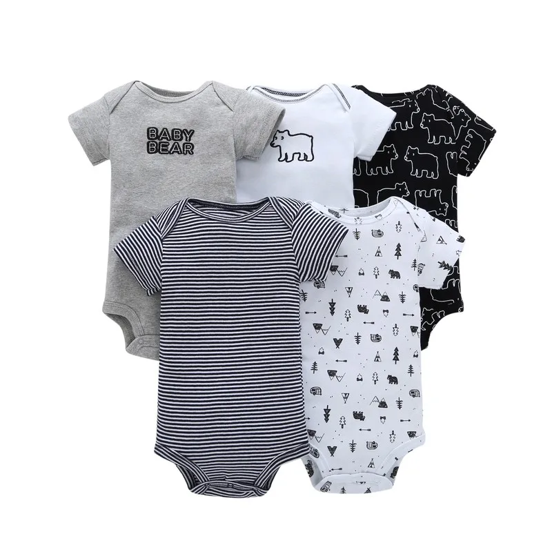Summer New 5Pcs Baby Newborn Boys Floral Animal Print Jumpsuit Short Sleeve Infant Casual Bodysuit Outfits 0-12M
Summer New 5Pcs Baby Newborn Boys Floral Animal Print Jumpsuit Short Sleeve Infant Casual Bodysuit Outfits 0-12M