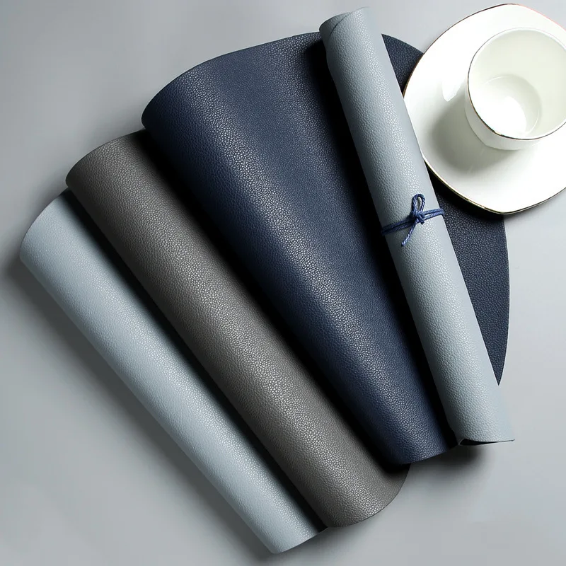 4PCS/lot Coaster Tableware Pad Placemat PU Leather Table Mat Heat Insulation Non-Slip Placemats Bowl Coaster Kitchen
4PCS/lot Coaster Tableware Pad Placemat PU Leather Table Mat Heat Insulation Non-Slip Placemats Bowl Coaster Kitchen