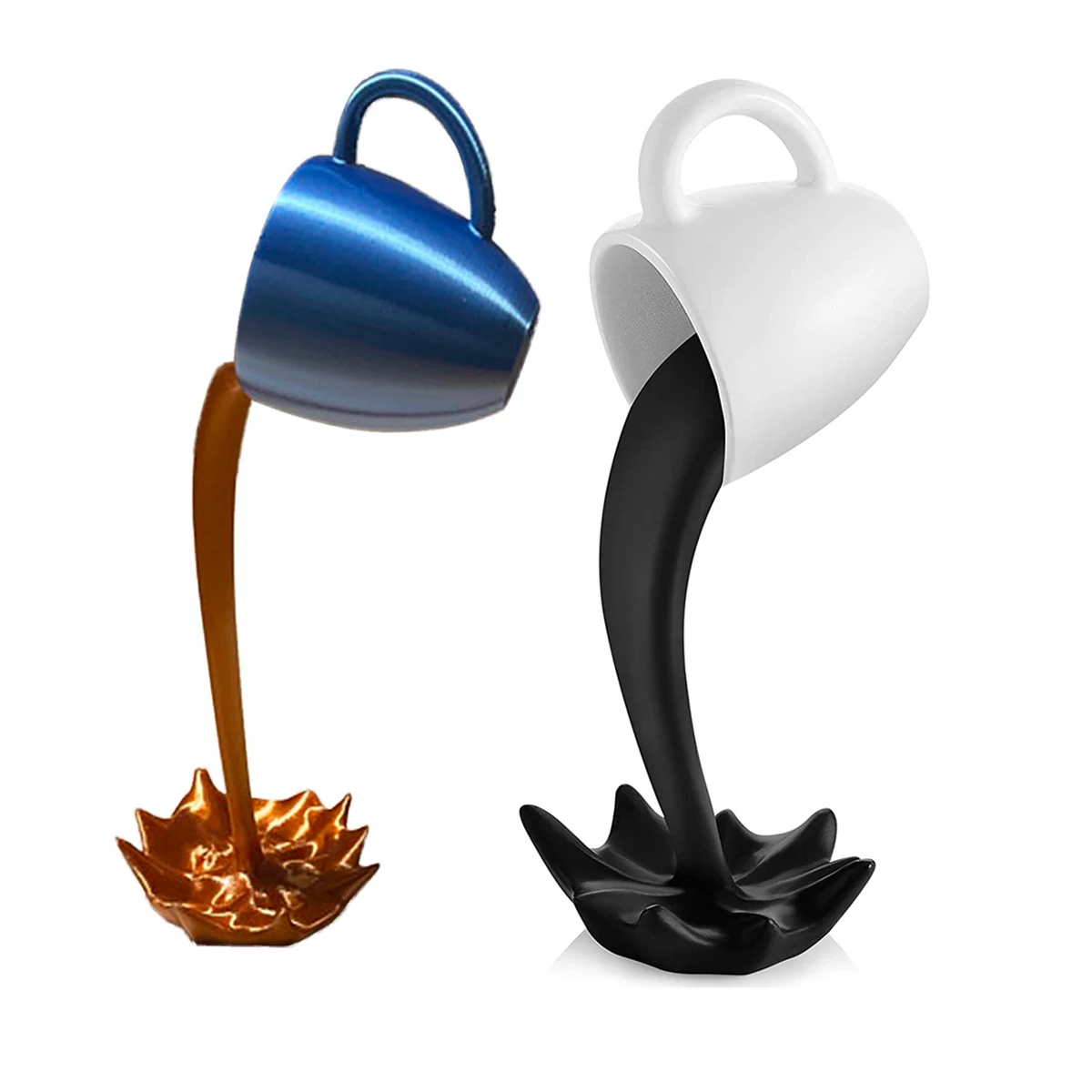 Floating Spilling Coffee Cup Sculpture Kitchen Decoration Spilling Magic Pouring Splash Creative Desktop Decor Home Decoration
Floating Spilling Coffee Cup Sculpture Kitchen Decoration Spilling Magic Pouring Splash Creative Desktop Decor Home Decoration