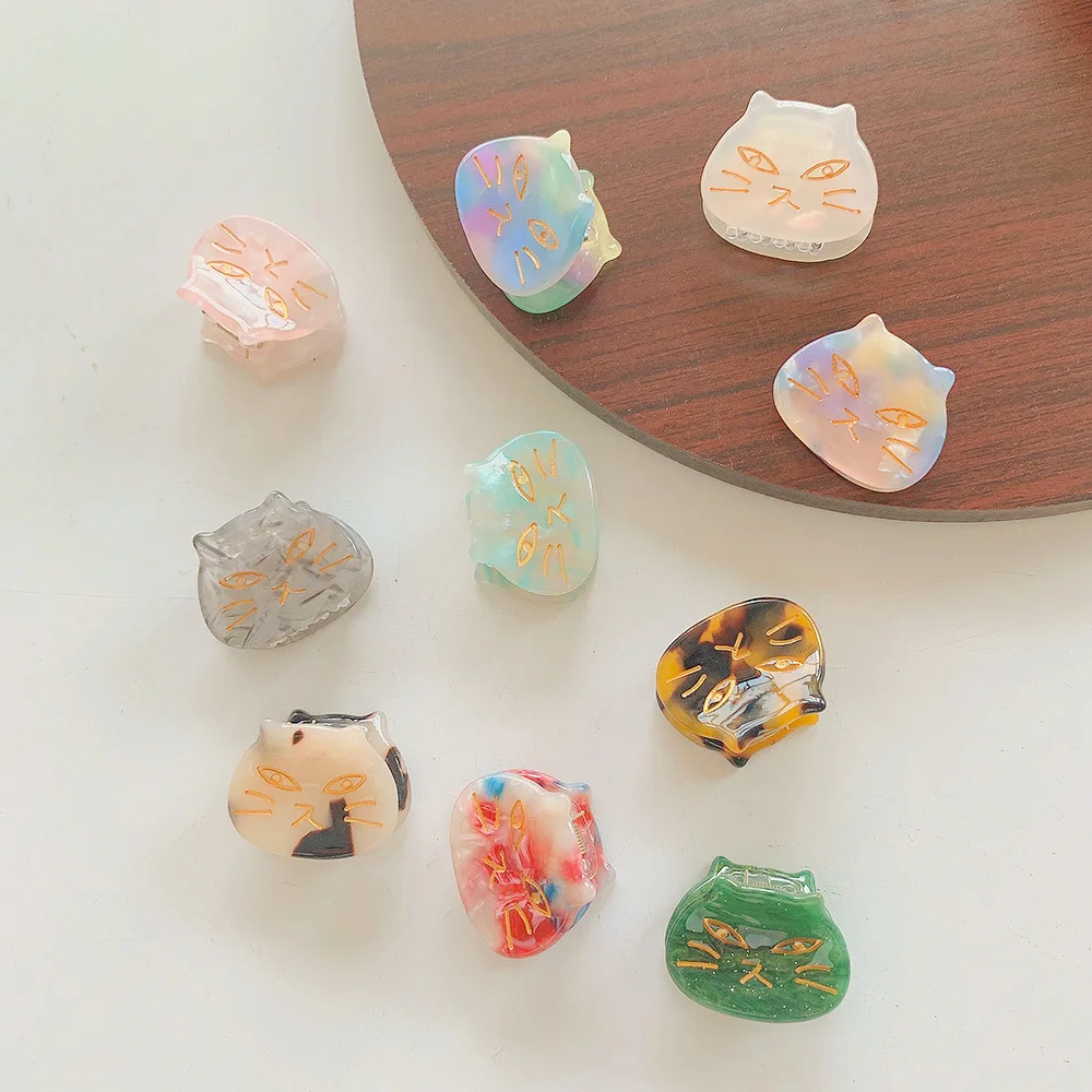 Fashion Cute Cartoon Edge Clip Elegant Cat Hair Claw For Women And Girls 
Fashion Cute Cartoon Edge Clip Elegant Cat Hair Claw For Women And Girls