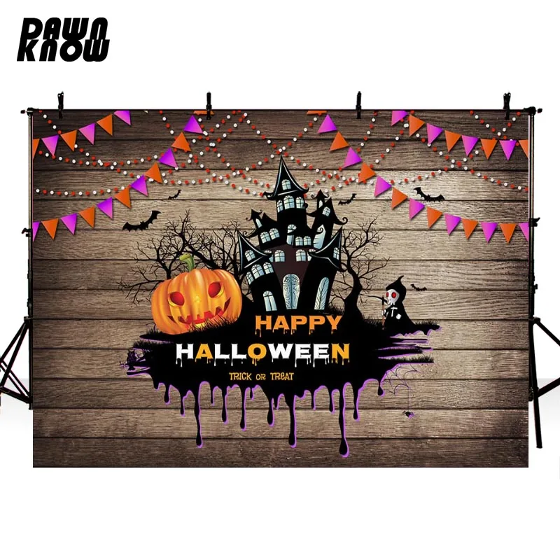 DAWNKNOW Happy Halloween Party Photography Background Backdrop Flag Wood Wall For Children Photo Studio Customize G799
DAWNKNOW Happy Halloween Party Photography Background Backdrop Flag Wood Wall For Children Photo Studio Customize G799