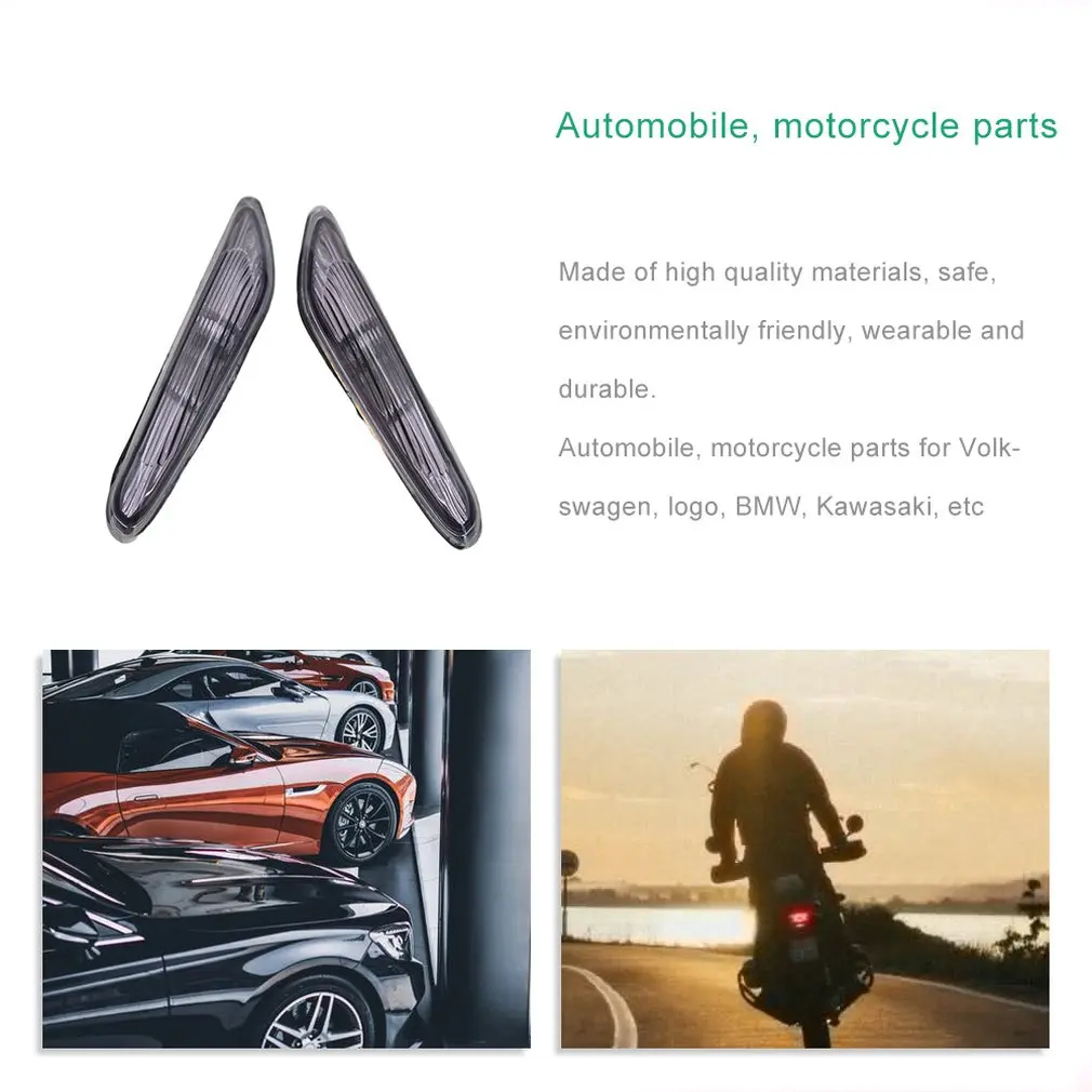 2Pcs Left+Right Side Marker Turn Signal Lights Smoke/Clear For Fender Side Marker Light For E90 E91 E92 E93 06-11
2Pcs Left+Right Side Marker Turn Signal Lights Smoke/Clear For Fender Side Marker Light For E90 E91 E92 E93 06-11