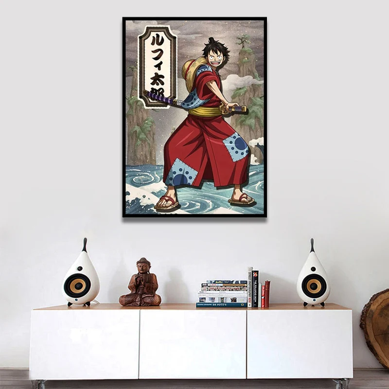 HD Prints Wall Art One Piece Pictures Modern Home Decoration Modular Anime Canvas Painting Luffy Poster No Frame For Living Room
HD Prints Wall Art One Piece Pictures Modern Home Decoration Modular Anime Canvas Painting Luffy Poster No Frame For Living Room