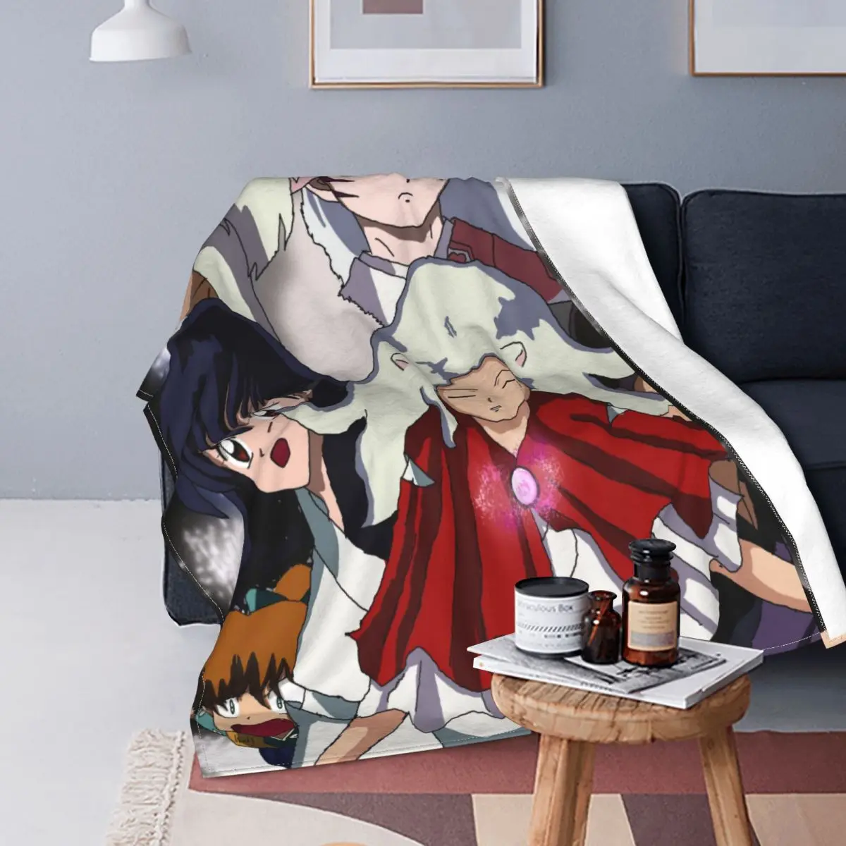 Теплое фланелевое одеяло Inuyasha в стиле аниме, милый Многофункциональный плед для кровати, уличный коврик, весна-осень
Теплое фланелевое одеяло Inuyasha в стиле аниме, милый Многофункциональный плед для кровати, уличный коврик, весна-осень