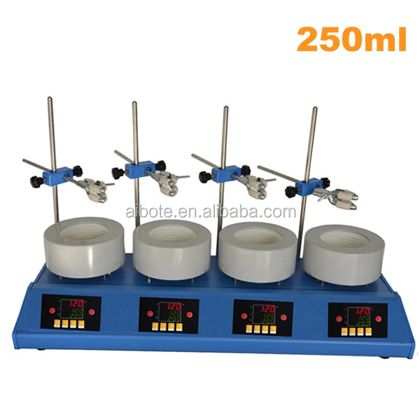 digital 4 position Magnetic Stirrer thermowell heating mantle
digital 4 position Magnetic Stirrer thermowell heating mantle
