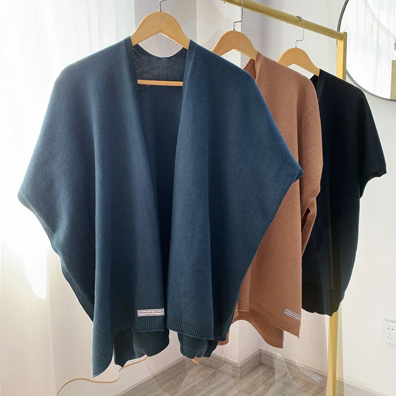 Big Knit Fake Collars for Women Outside Solid Color Shawl Female Knitted False Collar Blouse Tops Scarf Detachable Collar
Big Knit Fake Collars for Women Outside Solid Color Shawl Female Knitted False Collar Blouse Tops Scarf Detachable Collar