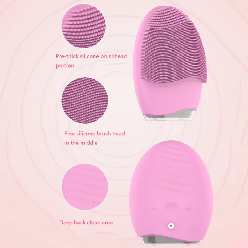 USB Charging Face Cleaning Brush Mini Electric Massage Brush Washing Machine Waterproof Silicone Cleansing Tools 
USB Charging Face Cleaning Brush Mini Electric Massage Brush Washing Machine Waterproof Silicone Cleansing Tools