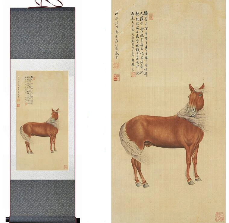 Top quality traditional Chinese Art Painting Home Office Decoration Chinese painting horse picture
Top quality traditional Chinese Art Painting Home Office Decoration Chinese painting horse picture