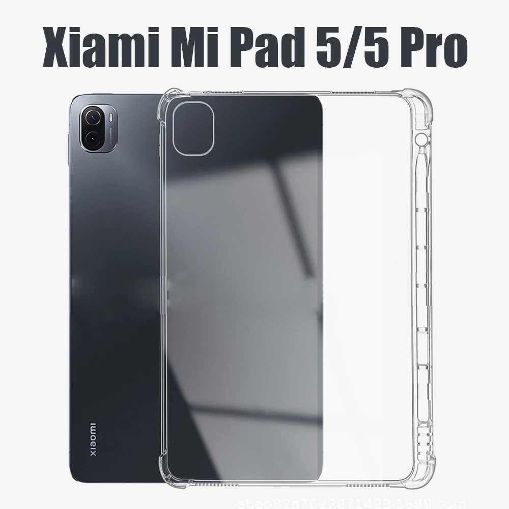 Чехол для Xiaomi Mi Pad 5 11,0 дюйма, чехол с держателем для карандашей, противоударный мягкий силиконовый чехол из ТПУ для планшета, чехол из ТПУ для...
Чехол для Xiaomi Mi Pad 5 11,0 дюйма, чехол с держателем для карандашей, противоударный мягкий силиконовый чехол из ТПУ для планшета, чехол из ТПУ для...