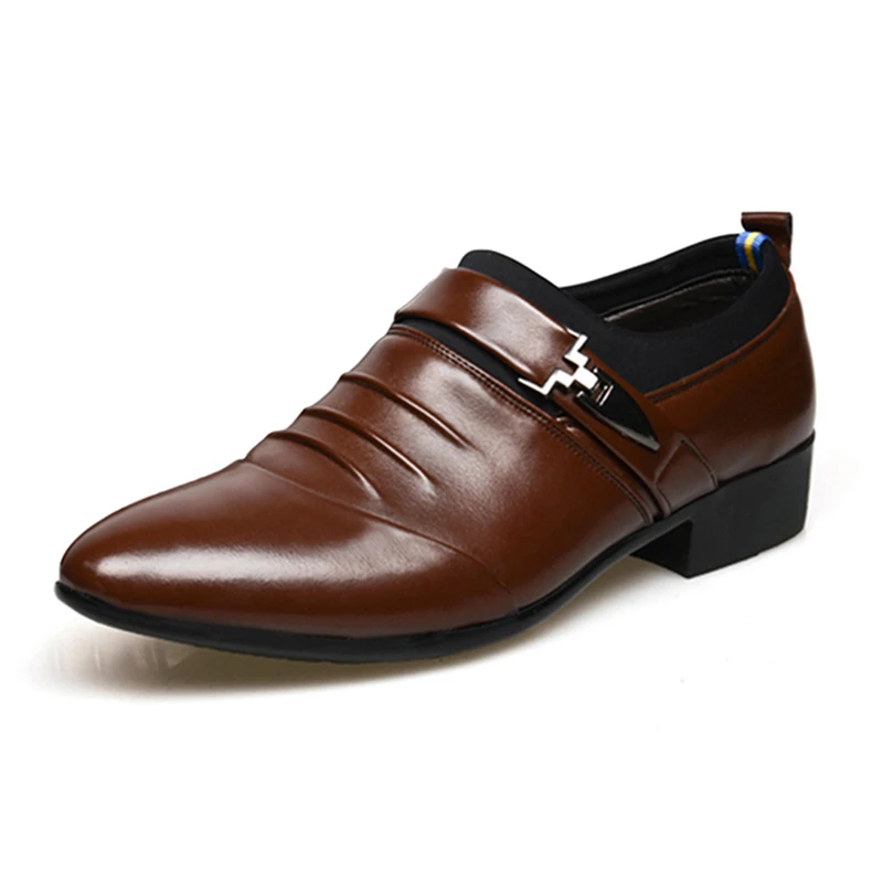 Size 45 Fashion PU Leather Men Dress Shoes Pointed Toe Bullock Oxfords Shoes For Men Slip On Designer Luxury Men Shoes
Size 45 Fashion PU Leather Men Dress Shoes Pointed Toe Bullock Oxfords Shoes For Men Slip On Designer Luxury Men Shoes