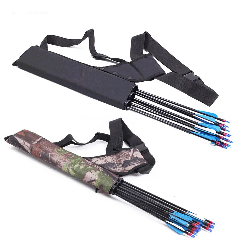 High Quality 3 Tubes Archery Hunting Shooting Outdoor Shoulder Potable Archery Arrow Double Strap Quiver Quiver Waist Span Bow B 
High Quality 3 Tubes Archery Hunting Shooting Outdoor Shoulder Potable Archery Arrow Double Strap Quiver Quiver Waist Span Bow B