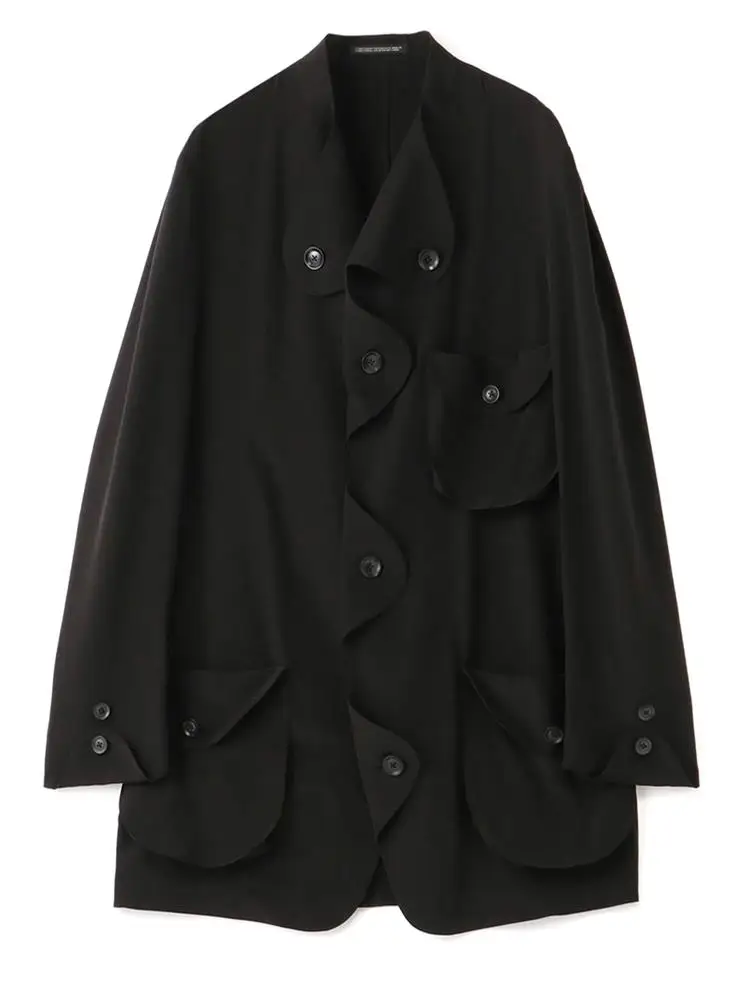 Men's new coat deconstruction changeless big pocket design urban youth style large size dark coat
Men's new coat deconstruction changeless big pocket design urban youth style large size dark coat