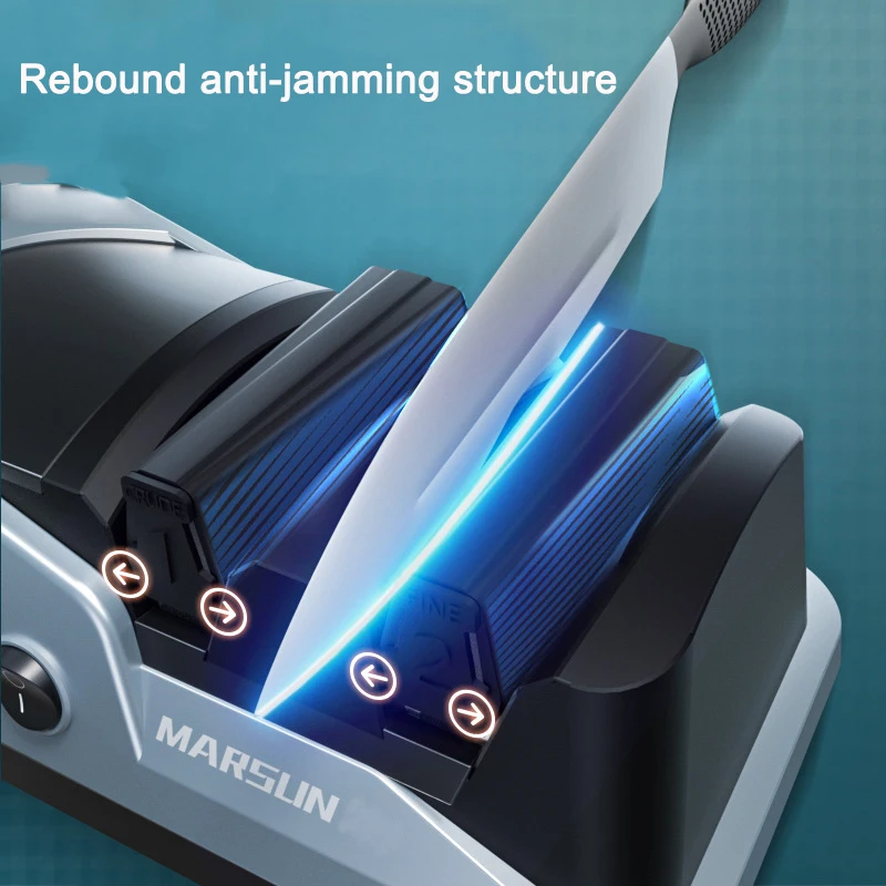 Электрическая автоматическая точилка для ножей, кухонный инструмент для заточки кухонных ножей с USB-зарядкой, алмазная шлифовальная машинк...
Электрическая автоматическая точилка для ножей, кухонный инструмент для заточки кухонных ножей с USB-зарядкой, алмазная шлифовальная машинк...