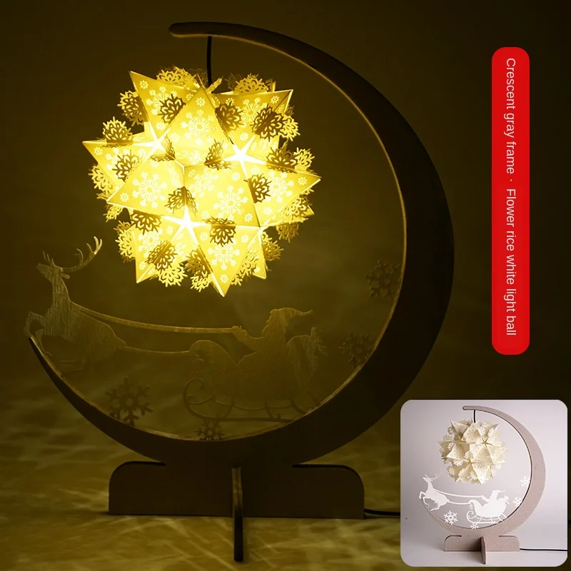 LEDCreative Paper Sculpture Night Light Pure Hand-Made3DPaper Crafts Home Decoration Creative Gift Party Festival
LEDCreative Paper Sculpture Night Light Pure Hand-Made3DPaper Crafts Home Decoration Creative Gift Party Festival