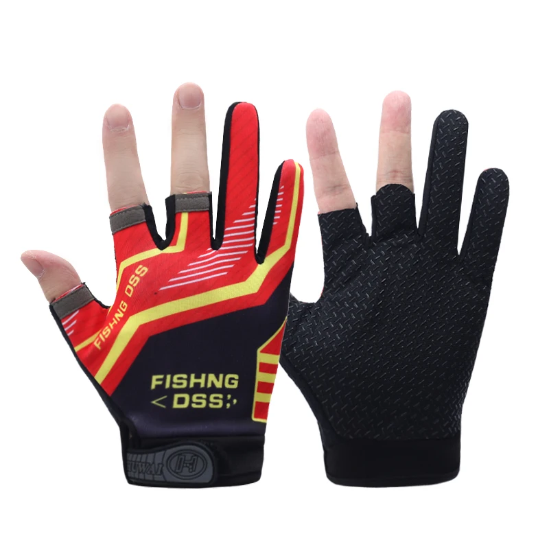 New Cycling Fishing Gloves Men Women Outdoor Fishing Anti-slip 3 Cut Finger Sports Fish Equipment Angling SBR Gloves
New Cycling Fishing Gloves Men Women Outdoor Fishing Anti-slip 3 Cut Finger Sports Fish Equipment Angling SBR Gloves