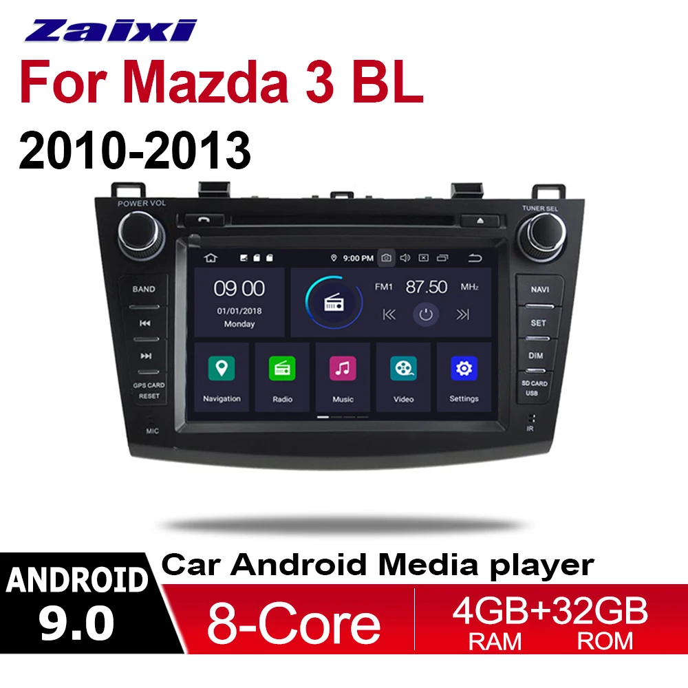 Android мультимедийный автомобильный плеер для Mazda 3 BL 2010 ~ 2013 GPS DVD Радио 2din