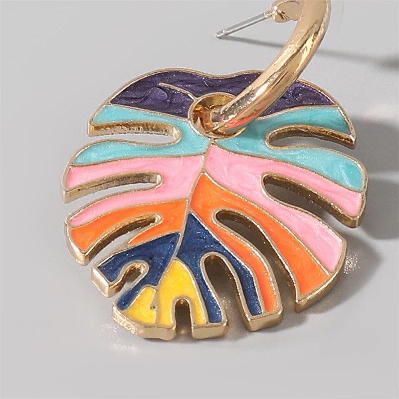 earrings 2021 trend Summer holiday new alloy drop oil leaf earrings female bohemian trend earrings Woman earring Wholesale
earrings 2021 trend Summer holiday new alloy drop oil leaf earrings female bohemian trend earrings Woman earring Wholesale
