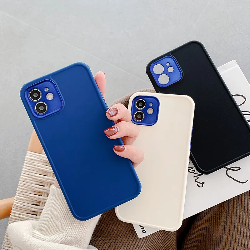 Pure color Plating Camera Protectio Phone Case For iPhone 11 12 Pro Max X XR XS Max 7 8 Plus Mini SE2 Soft TPU Back Cover Coque
Pure color Plating Camera Protectio Phone Case For iPhone 11 12 Pro Max X XR XS Max 7 8 Plus Mini SE2 Soft TPU Back Cover Coque