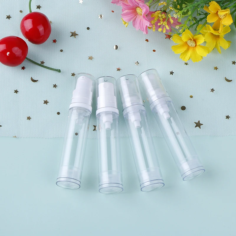 2pcs Plastic Cream Lotion Bottle Travel Bottles 5/10/15ml Liquid Container Empty Airless Vacuum Pump Bottle Refillable
2pcs Plastic Cream Lotion Bottle Travel Bottles 5/10/15ml Liquid Container Empty Airless Vacuum Pump Bottle Refillable