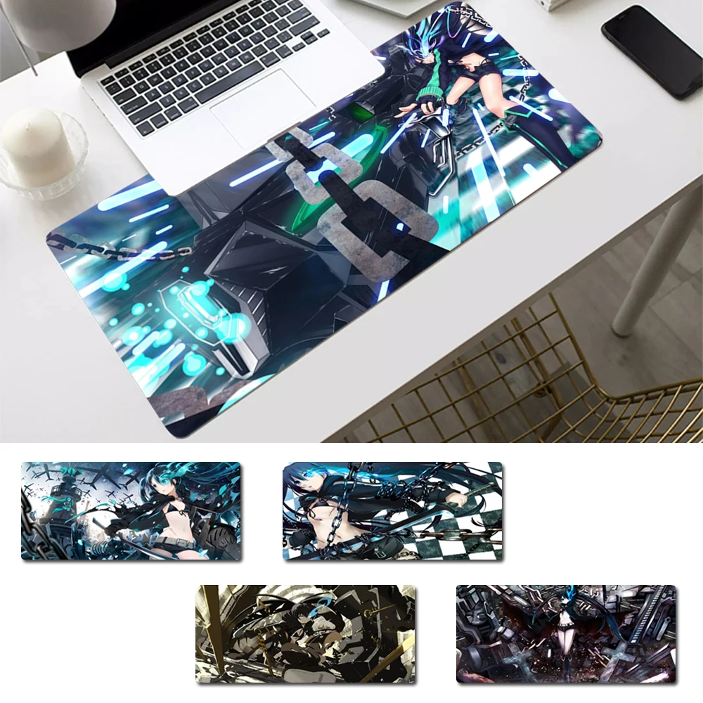 Accessories Black Rock Shooter Mouse Pad PC Laptop Gamer Mousepad Anime Antislip Mat Keyboard Desk Mat For Overwatch/CS GO
Accessories Black Rock Shooter Mouse Pad PC Laptop Gamer Mousepad Anime Antislip Mat Keyboard Desk Mat For Overwatch/CS GO