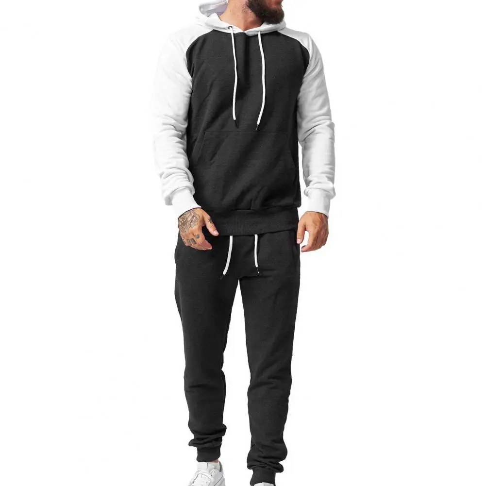50% Dropshipping!! 2021 NewPants Suit Contrast Color Hooded Loose Drawstring Men Sports Suit for Work
50% Dropshipping!! 2021 NewPants Suit Contrast Color Hooded Loose Drawstring Men Sports Suit for Work