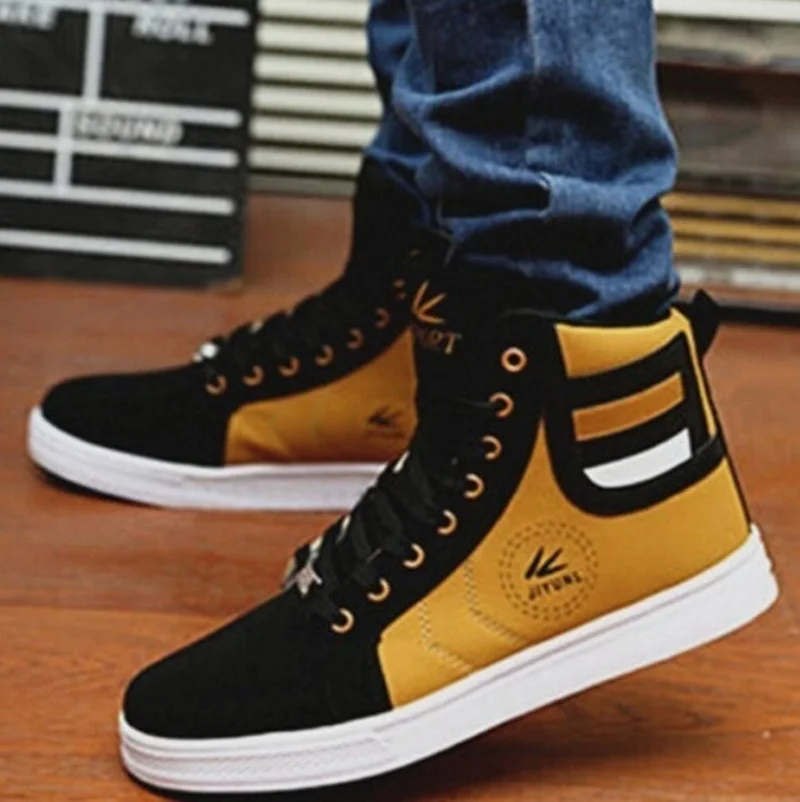 Fashion Men Shoes New Men Casual Shoes High Top Sneakers Men Vulcanized Shoes Platform Sneakers Quality Mens Sneakers Masculinas
Fashion Men Shoes New Men Casual Shoes High Top Sneakers Men Vulcanized Shoes Platform Sneakers Quality Mens Sneakers Masculinas