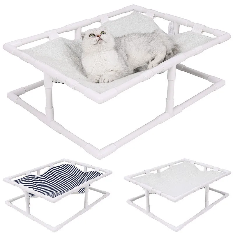 Подвесная кровать-гамак, зимняя и летняя двухцелевая кровать для домашних животных, влагостойкий и удобный спальный матрас для собак и котя... 
Подвесная кровать-гамак, зимняя и летняя двухцелевая кровать для домашних животных, влагостойкий и удобный спальный матрас для собак и котя...