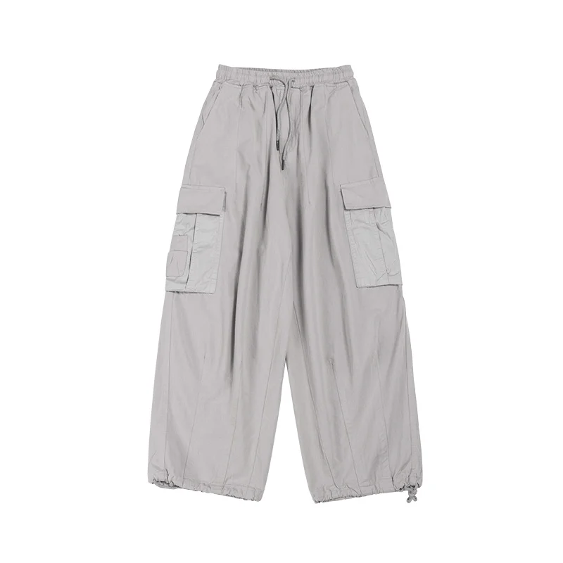 2021 Summer Cargo Pants Women's Sweatpants Pants Casual Long Pants High Waist Pants Stylish Female Wide Leg Trousers Streetwear 
2021 Summer Cargo Pants Women's Sweatpants Pants Casual Long Pants High Waist Pants Stylish Female Wide Leg Trousers Streetwear